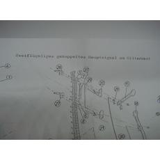 Weinert 0112 Formhauptsignal 2-flügelig, gek, unbel