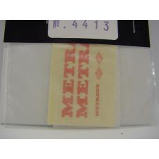Weinert 4413 Beschriftungssatz "Metrans"