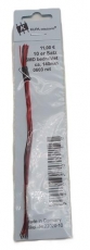 10 x LED 0603 bedrahtet rot (ca 140mm)