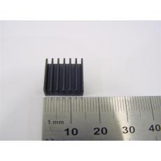 Kühlkörper 14 x 14 x 5 mm schwarz
