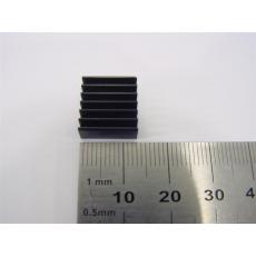 Kühlkörper 14 x 14 x 5 mm schwarz