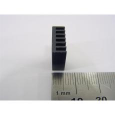 Kühlkörper 14 x 14 x 5 mm schwarz