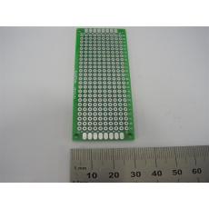 Experimentier Platine 30 x 70 mm (Lochraster 2,54 mm)