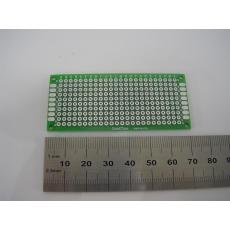 Experimentier Platine 30 x 70 mm (Lochraster 2,54 mm)