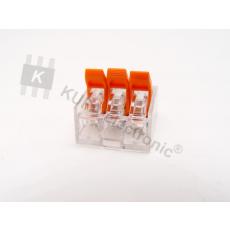 Kabelklemme, Hebelklemme 3-fach