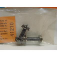 Roco HO 40267 Radsatz RP25 geteilte Achsen 9 mm 2 Stück