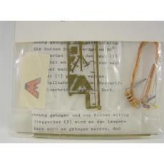 Weinert 1806 Wartezeichen mit bel. Sh1 + unbel. Laterne