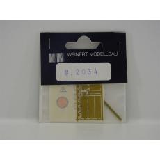Weinert 2034 Bakensatz für Vorsignale