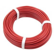 Messkabel 0,75 mm²  rot, 25 m