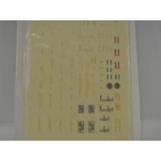 Weinert 9127 Schiebebildersatz VT 70