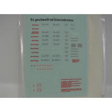 Weinert 9156 Schiebebildersatz für BR 64 geschweißt