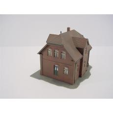 Fertigmodell "Bottroper Siedlungshaus" aus Kibri Bausatz 8190