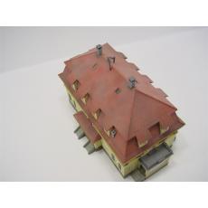 Fertigmodell "Doppelhaus" aud Kibri Bausatz 8214