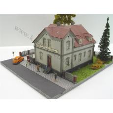 Diorama "Papierhandelsgesellschaft"