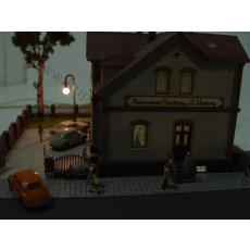 Diorama "Papierhandelsgesellschaft"