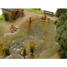 Diorama "Baden im Teich"