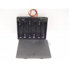 Batterie-Box 6 x AA mit Schalter und Kabel