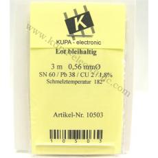Lot bleihaltig, 0,5 mm Ø SN60 / PB40