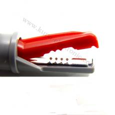 Hirschmann Abgreifklemme 4 mm rot
