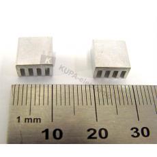 Kühlkörper 9 x 9 x 5 mm Alu