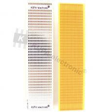 KUPA 10177 SMD Experimentier Platine 100 x 25 mm, Pitch 1,27 mm