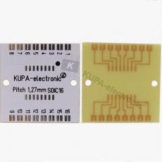 KUPA 10181 SMD Platine SOIC16, Pitch 1,27 mm, 26 x 26 mm, 2 Stück