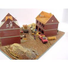 Diorama "Auf dem Bau"