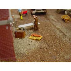 Diorama "Auf dem Bau"