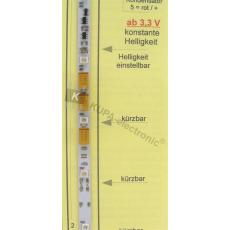 5 x Wagenbeleuchtung, Spur N & H0, 280 mm, gelb