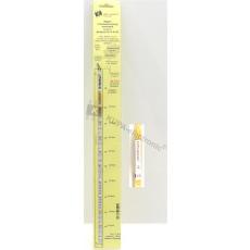 5 x Wagenbeleuchtung, Spur N & H0, 280 mm, warmweiss