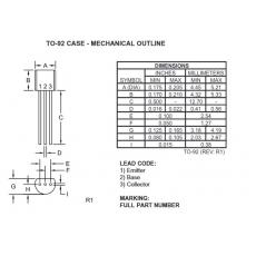 Darlington NPN 30 V 1000mA BC 517