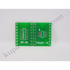 1 StückAdapter Platine SO16 / TSSOP16/ DIP16