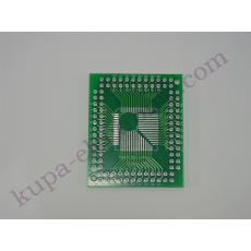1 Stück Adapter Platine TQFP 0,8mm / TQFP 0,5 mm