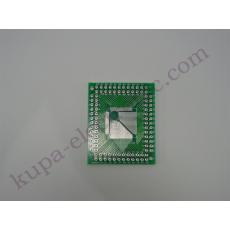 1 Stück Adapter Platine TQFP 0,8mm / TQFP 0,5 mm