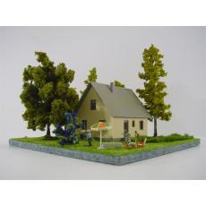 Diorama "Im Garten"