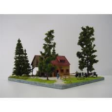 Diorama "Auf dem Hof"