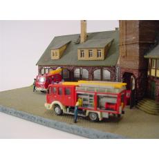 Diorama "Feuerwehr in der Stadt"