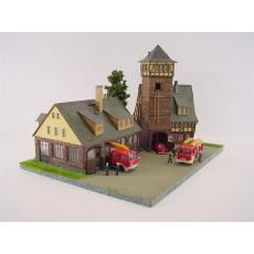 Diorama "Feuerwehr in der Stadt"