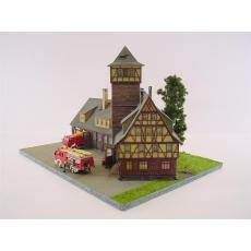 Diorama "Feuerwehr in der Stadt"