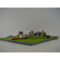 Diorama "Bahnübergang"