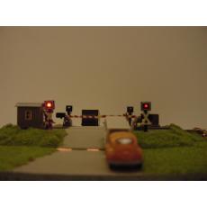 Diorama "Bahnübergang"
