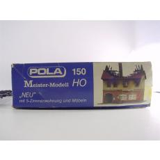 Pola HO Haus ausgebrannt 25 Jahre Pola