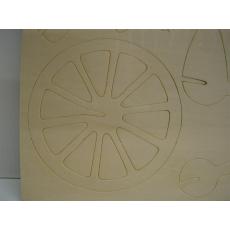 Holzbausatz "Fahrrad" leicht (K)