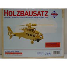 Holzbausatz "Hubschrauber" mittelschwer (K)