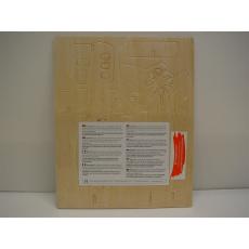 Holzbausatz "Hubschrauber" mittelschwer (K)
