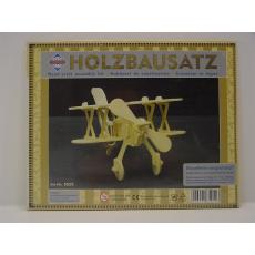 Holzbausatz "Doppeldecker" leicht (K)