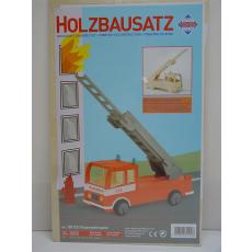 Holzbausatz "Feuerwehrauto" leicht (G)