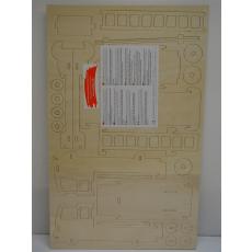 Holzbausatz "Feuerwehrauto" leicht (G)