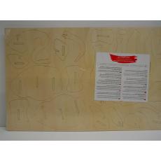 Holzbausatz "Elefant" schwer (G)
