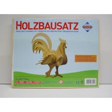 Holzbausatz "Hahn" mittelschwer (K)